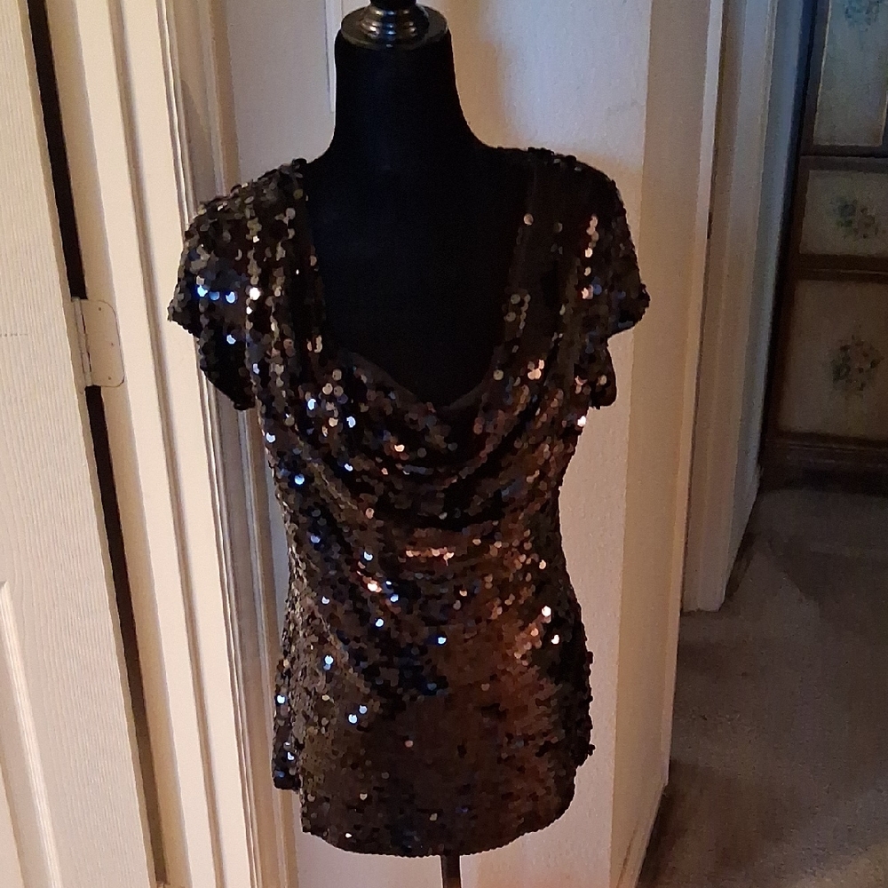 INC Sequin Top
